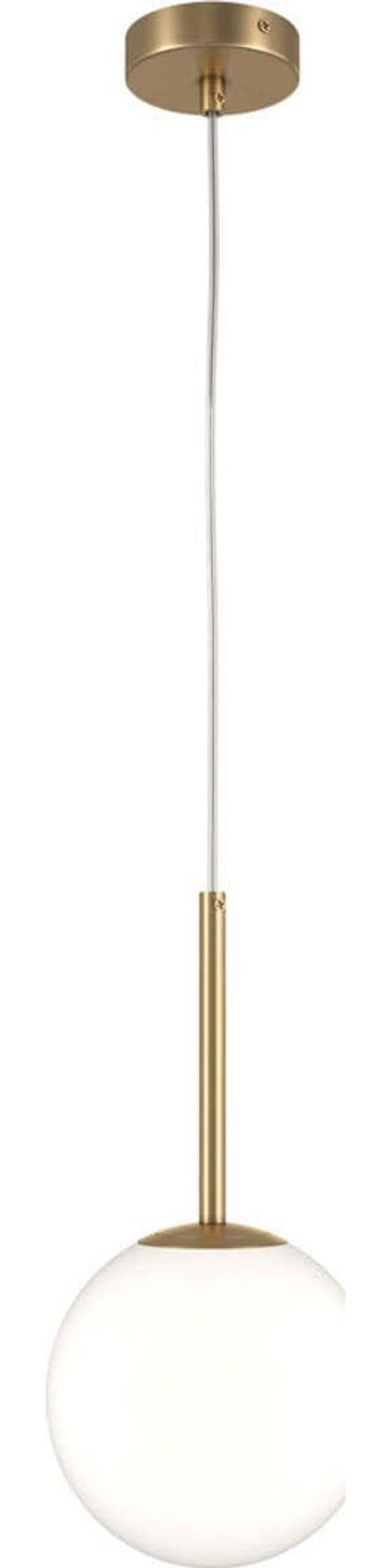 Lampadario-Minimal-Basic-Form-Medio-In-Metallo-Oro-1-Luce-E-Diffusore-Bianco