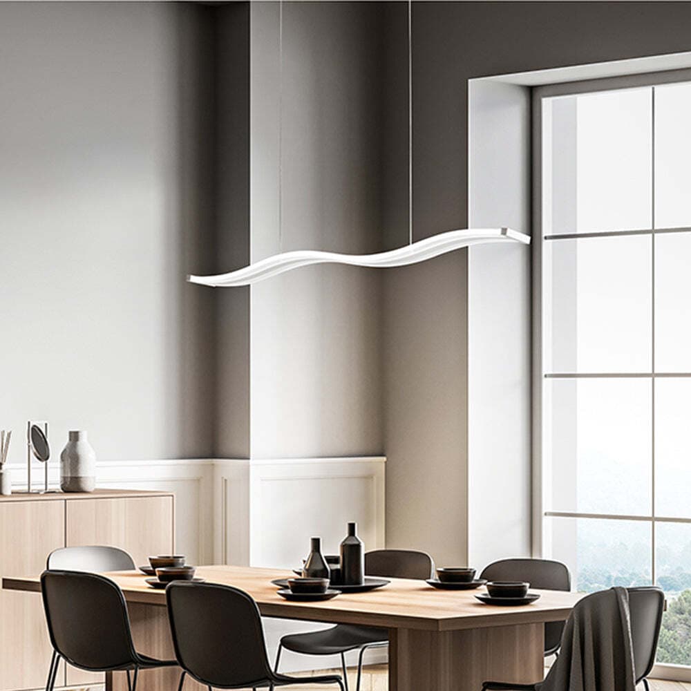 Lampadario-Moderno-Bend-Metallo-E-Alluminio-Bianco-Led-Dimmerabile