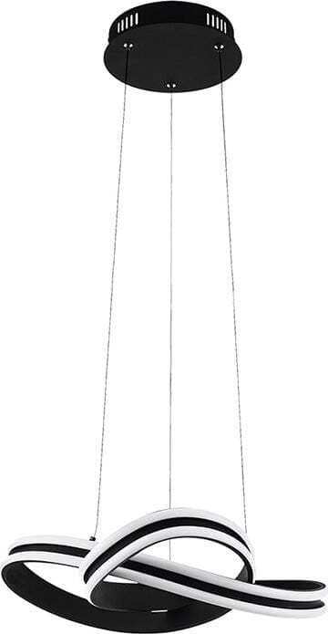 Lampadario-Moderno-Corredera-Led-Acciaio-Nero