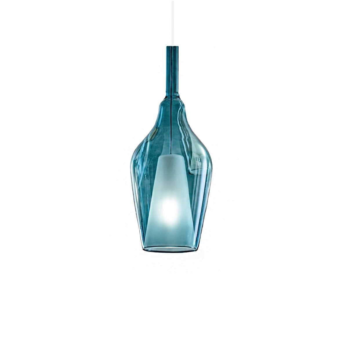 Lampadario-moderno-Gea-Luce-OFELIA-MINI-S12-G9-LED-metallo-vetro-sospensione