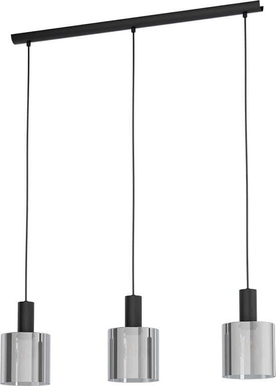 Lampadario-Moderno-Gorosiba-3-Luci-Acciaio-Nero
