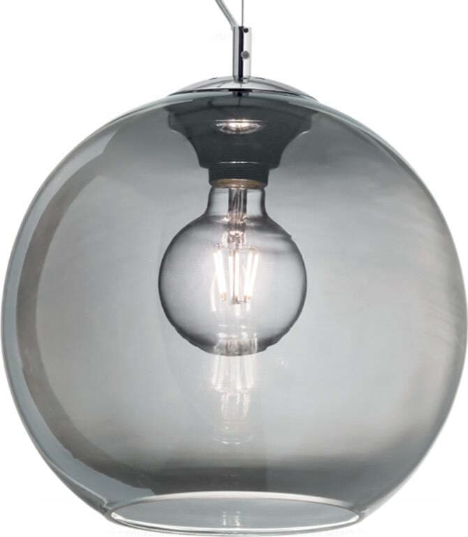 Lampadario-moderno-Ideal-Lux-NEMO-SP1-D20-250311-E27-LED-vetro-sospensione