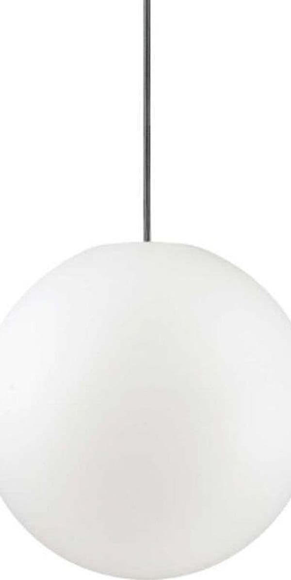 Lampadario-moderno-Ideal-Lux-SOLE-SP1-SMALL-135991-E27-LED-plastica-sospensione