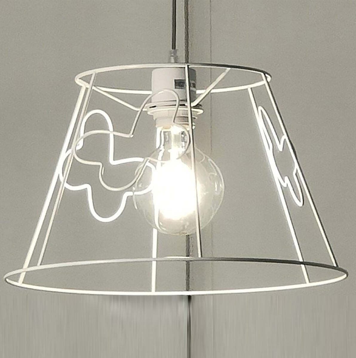 Lampadario-moderno-Illuminando-FARFALLE-SP-35-E27-LED-metallo-sospensione-lampada-soffitto