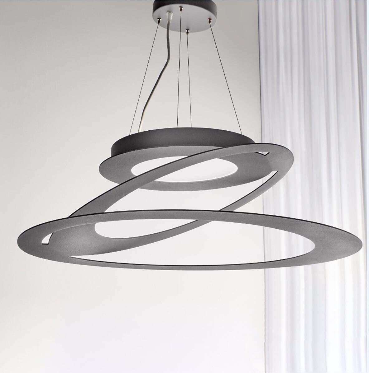 Lampadario-moderno-Illuminando-SKY-SPSKYRESLSB-GX53-LED-metallo-sospensione