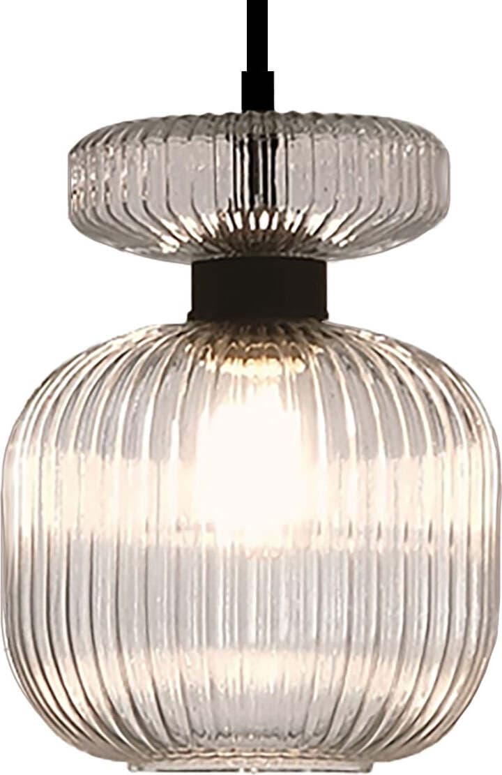 Lampadario-moderno-Illuminando-SP-GRETA-P-TR-E27-LED-vetro-sospensione