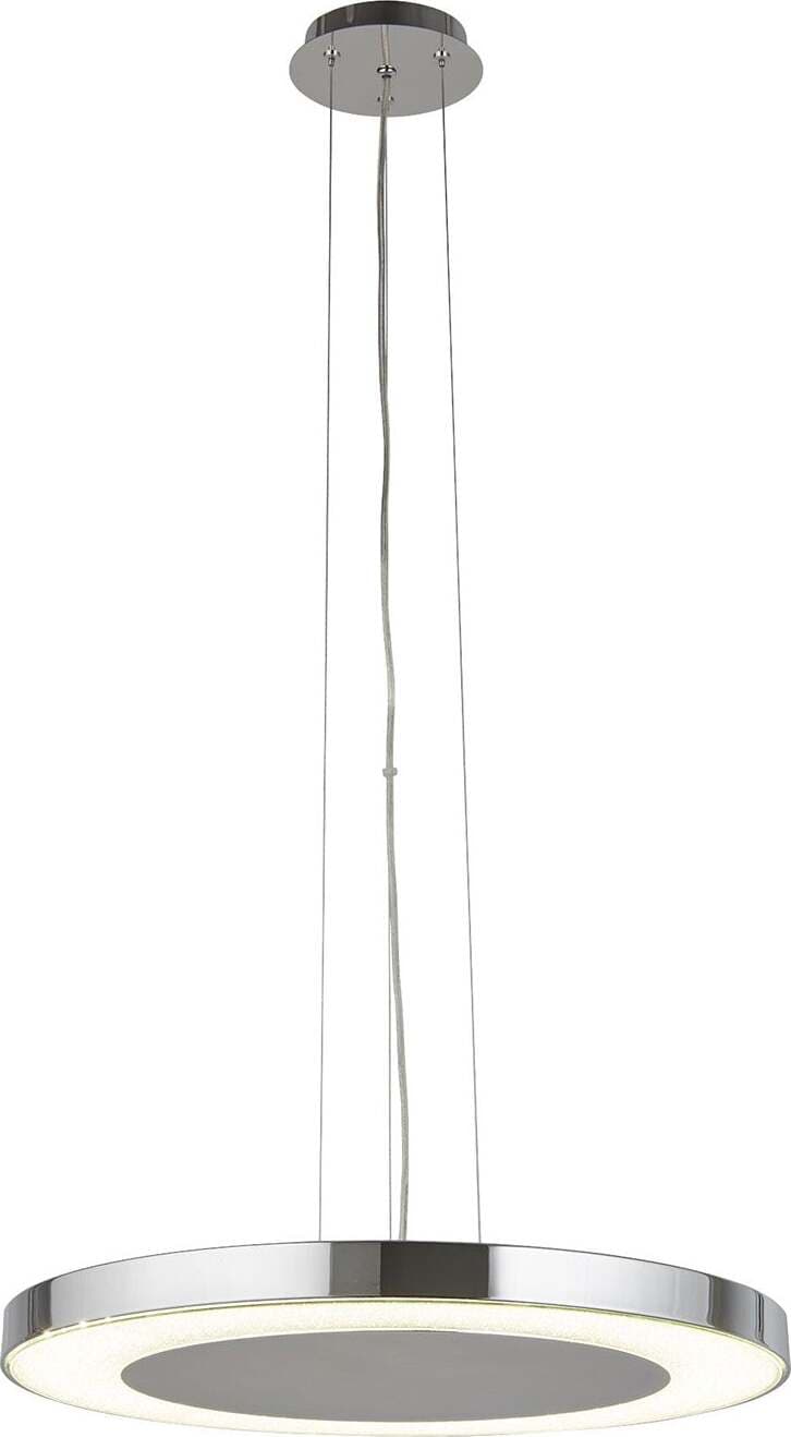 Lampadario-Moderno-Lexi-Acciaio-Cromo-Vetro-Trasparente-Led-34W-4000K