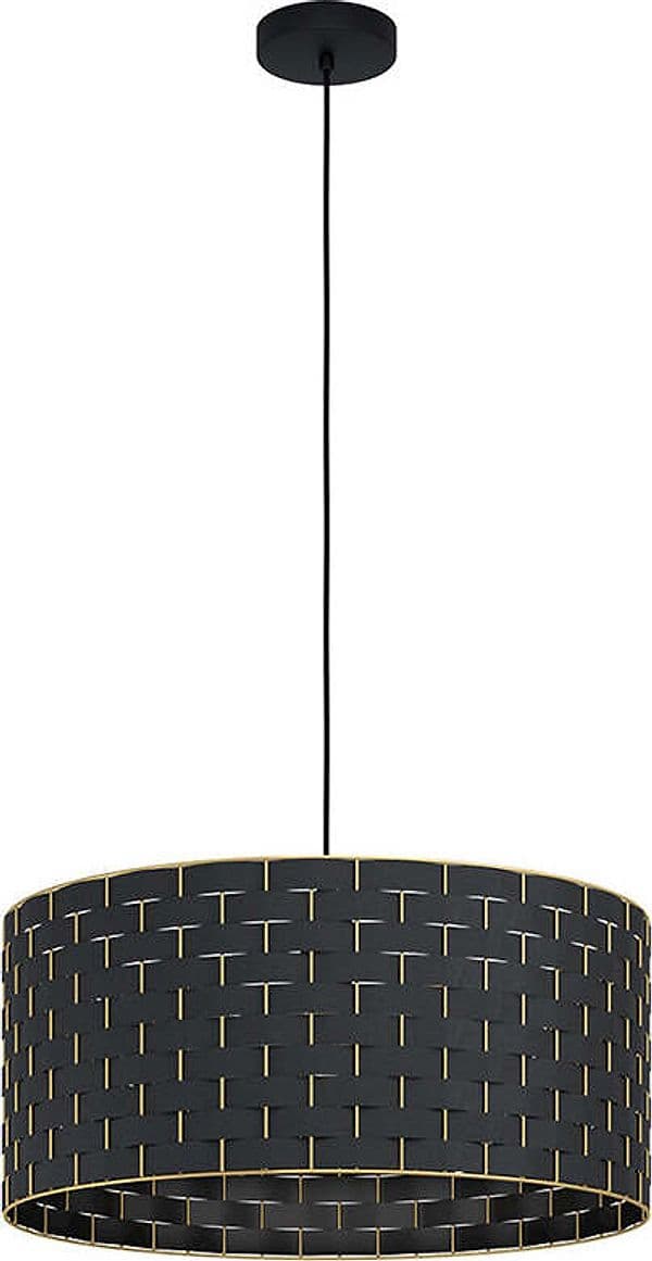 Lampadario-Moderno-Marasales-1-Luce-Acciaio-Nero
