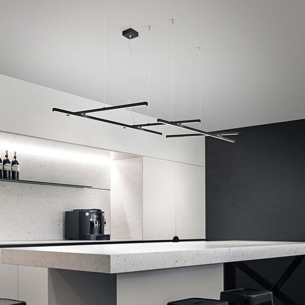 Lampadario-Moderno-Net-Nero-Led-Grande