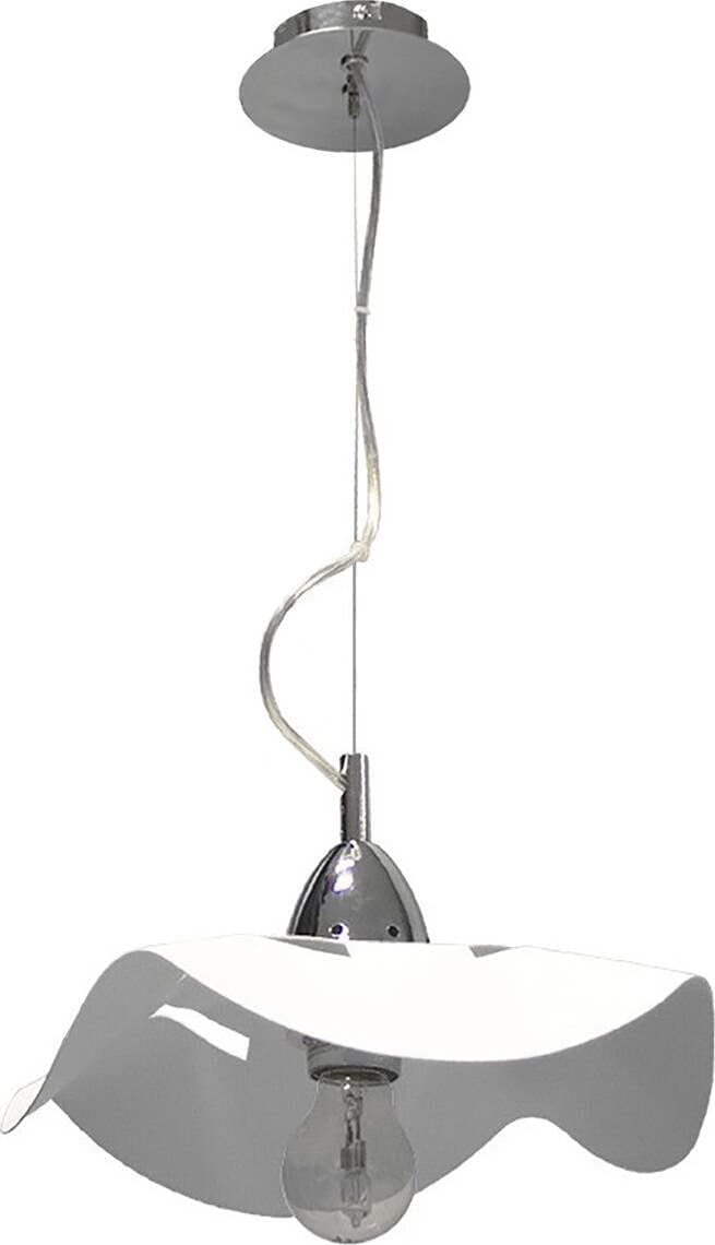Lampadario-moderno-Padana-Lampadari-FLY-1067-SP-BI-E27-LED-alluminio-sospensione