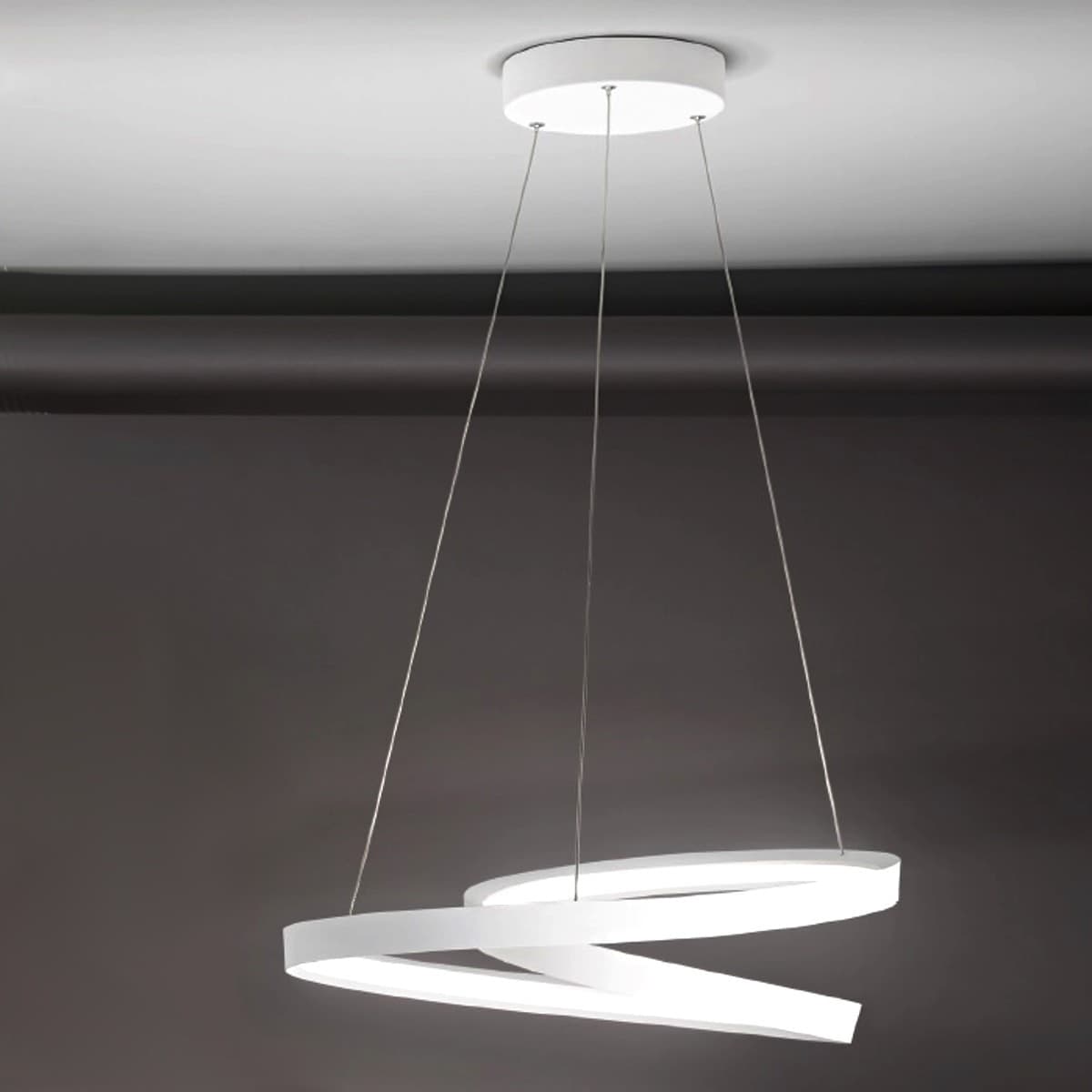 Lampadario-moderno-Perenz-RITMO-6620-B-LC-LED-sospensione-bianco