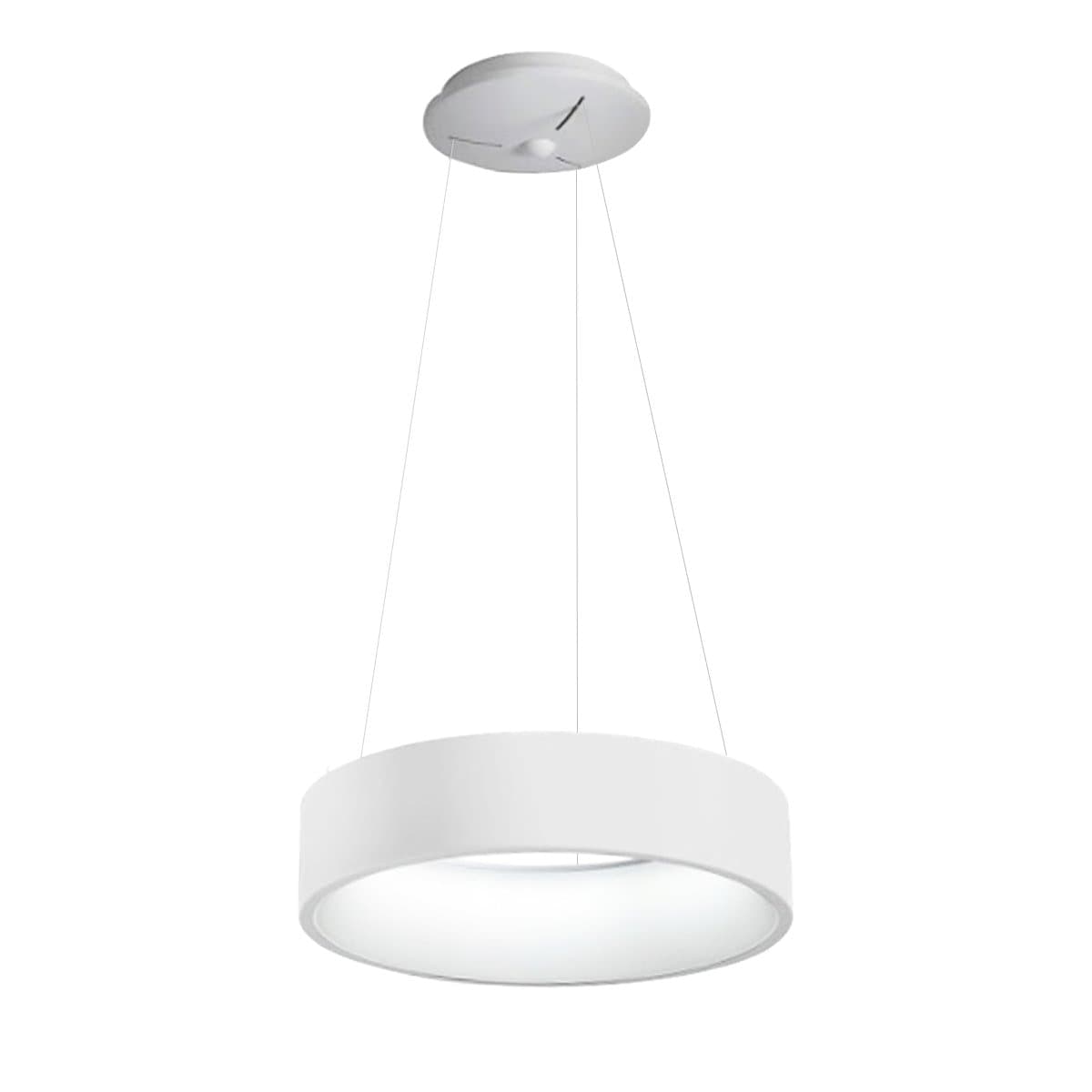 Lampadario-moderno-Promoingross-AURORA-S45-WH-1701LM-LED-CCT-dimmerabile-sospensione-lampada-soffitto