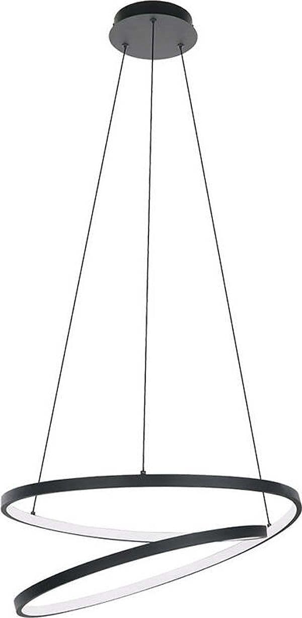 Lampadario-Moderno-Ruotale-Led-Alluminio-Nero