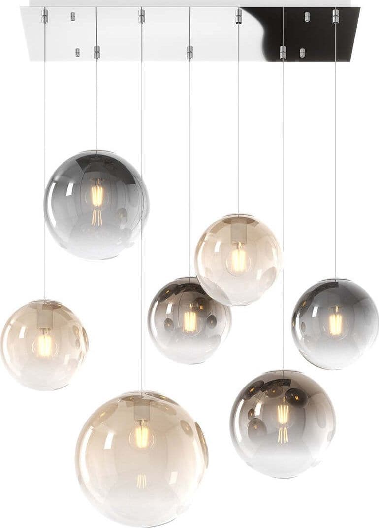 Lampadario-moderno-Top-Light-BIG-ECLIPSE-1194-CR-S7-RMIX-MC-E27-LED-vetro-lampada-soffitto-sfera-globo