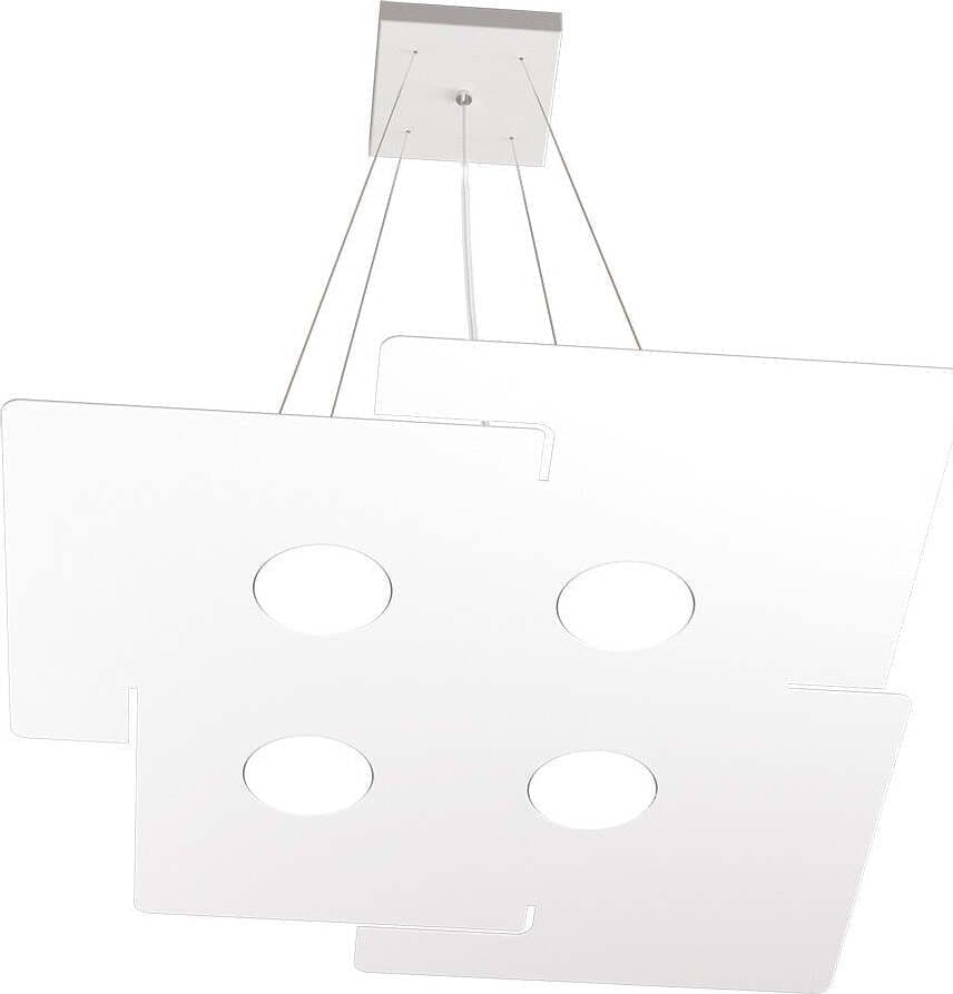 Lampadario-moderno-Top-Light-ECHO-1161-S4-GX53-LED-metallo-bianco-sospensione