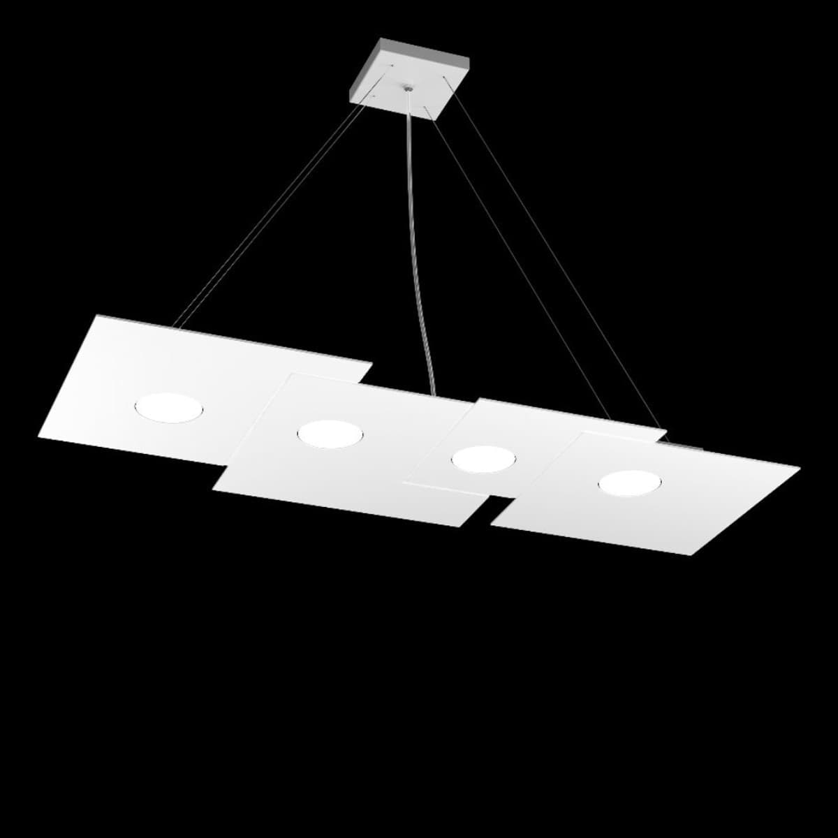 Lampadario-moderno-Top-Light-PLATE-1129-S4-R-Gx53-LED-metallo-monoemissione-sospensione
