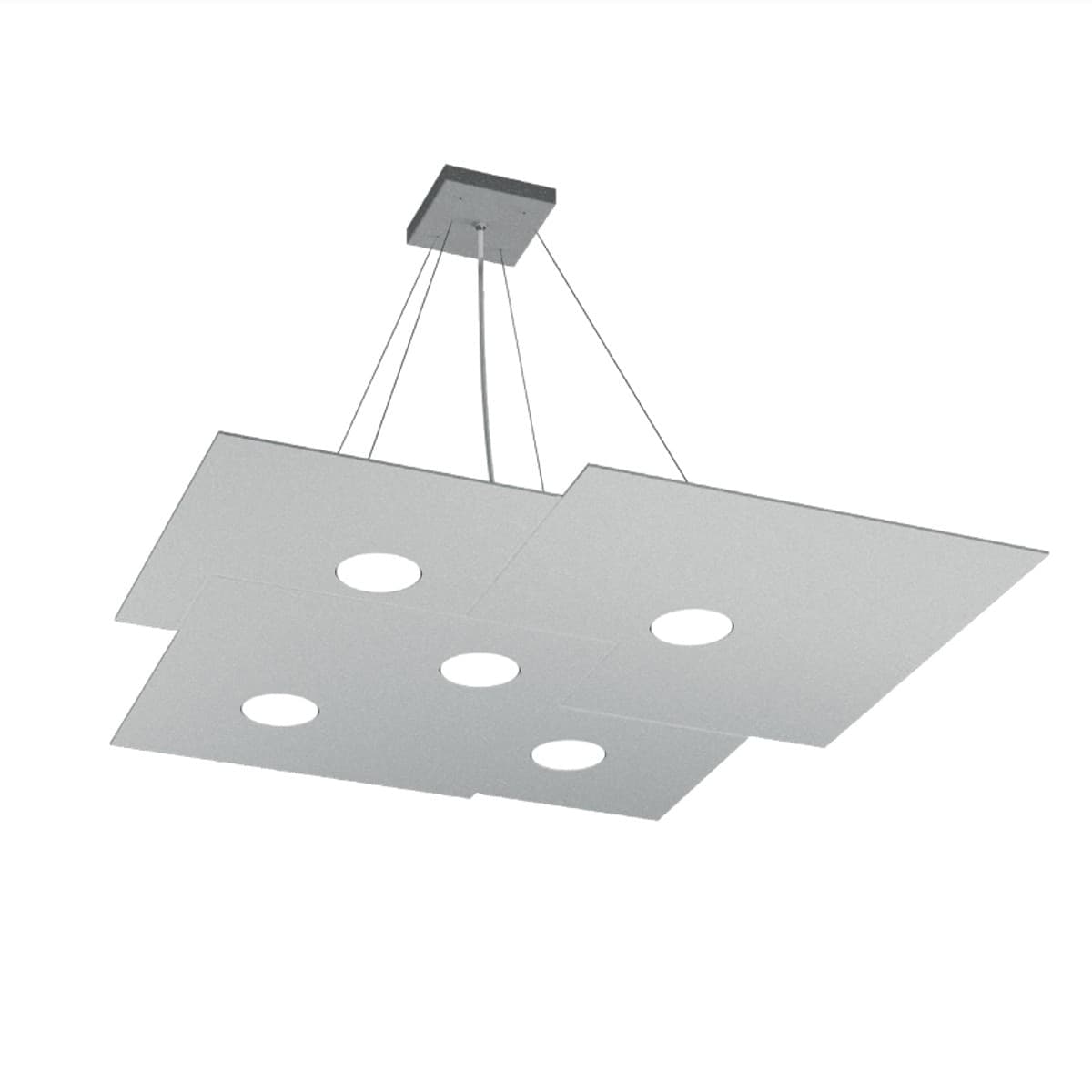 Lampadario-moderno-Top-Light-PLATE-1129-S5+2-Gx53-LED-metallo-biemissione-sospensione
