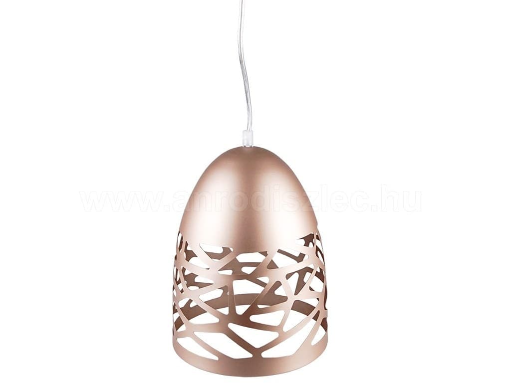 LAMPADARIO PENDENTE A SOSPENSIONE COLORE ORO CHAMPAGNE STILE ELEGANTE VT-7200 Trade Shop italia - Napoli, Commerciovirtuoso.it