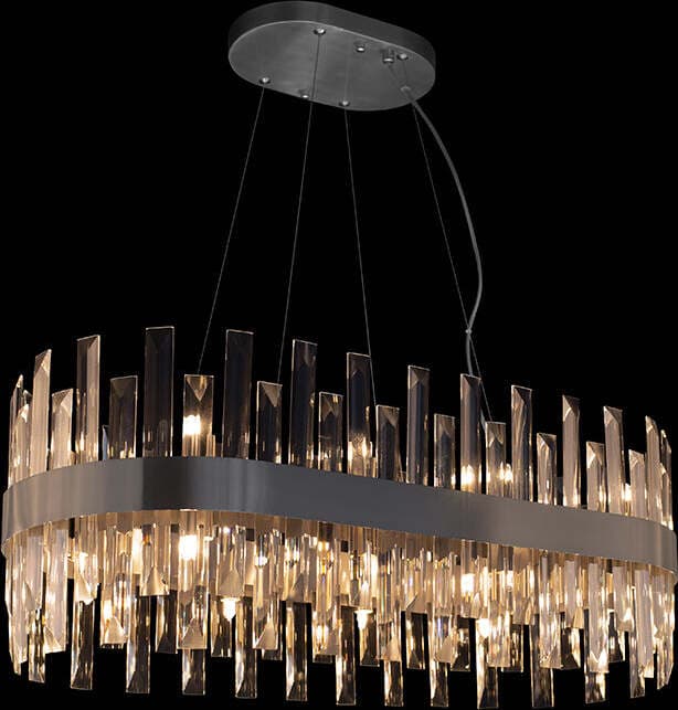 Lampadario-Sospensione-Contemp-Zenna-Metallo-Cristallo-Nichel-Satinato-20-Led-G9