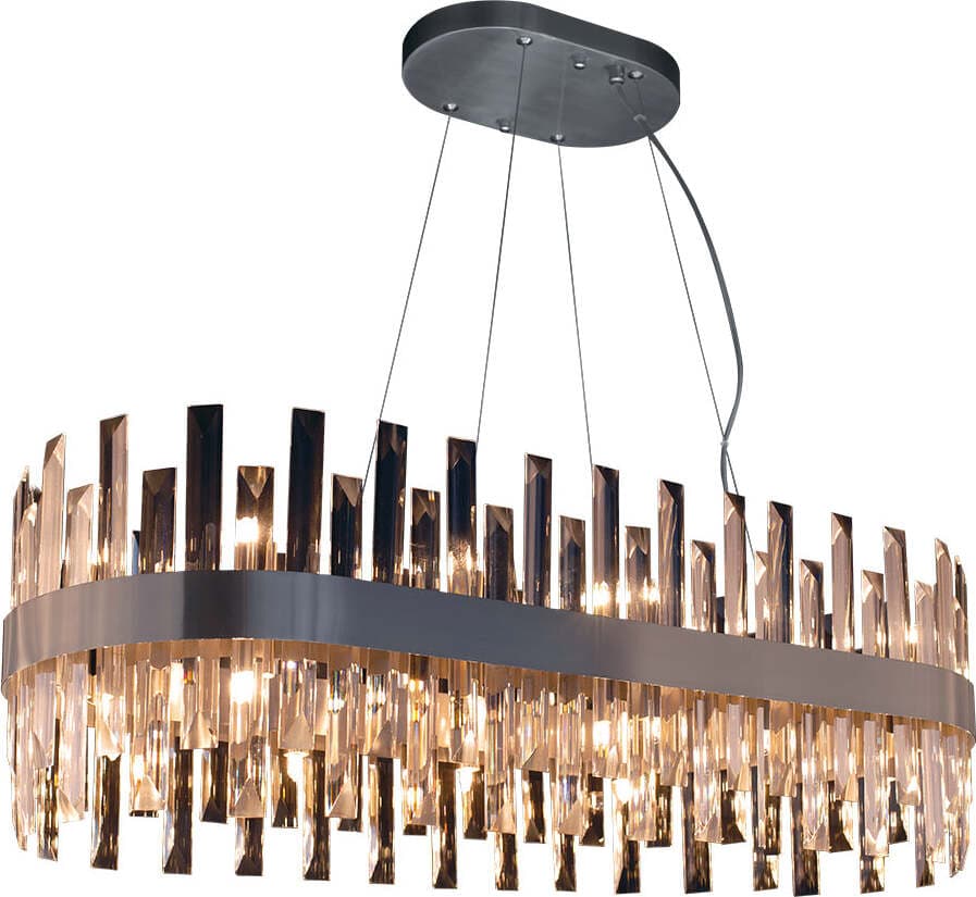 Lampadario-Sospensione-Contemp-Zenna-Metallo-Cristallo-Nichel-Satinato-28-Led-G9