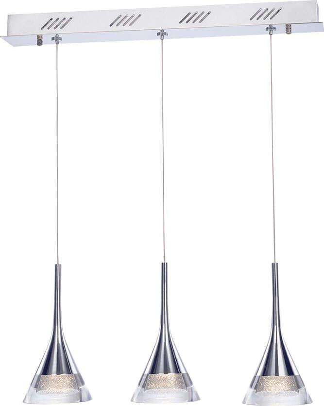 Lampadario-Sospensione-Grande-Moderno-Gioiello-Metallo-Cromo-Vetro-Led-18W
