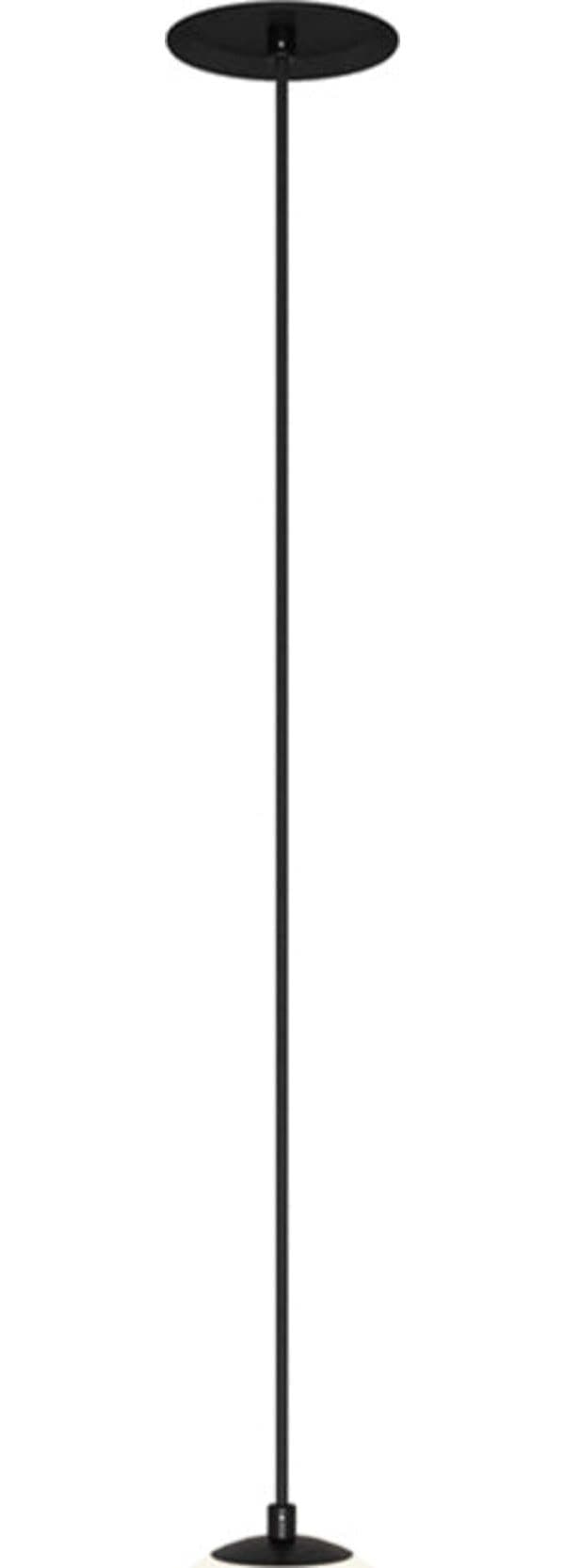 Lampadario-Sospensione-Moderno-Luna-Alluminio-Nero-Led-Integrato-5W-Fredda