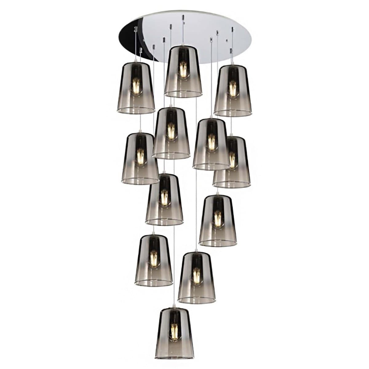 Lampadario-Top-Light-SHADED-1164CR-S12-T-E27-LED-vetro-colorato-lampada-soffitto-moderna