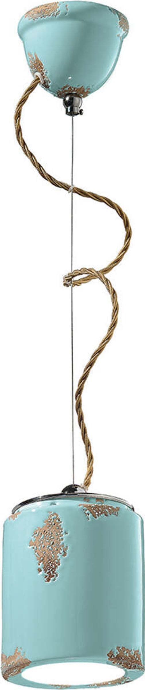 Lampadario-Vintage-Ceramica-Azzurra-1-Luce-E27