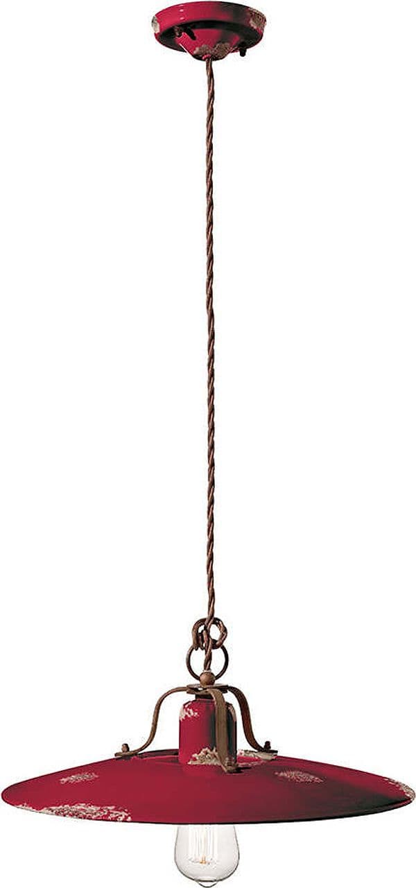 Lampadario-Vintage-Country-Ferro-E-Ceramica-Bordeaux-1-Luce-E27