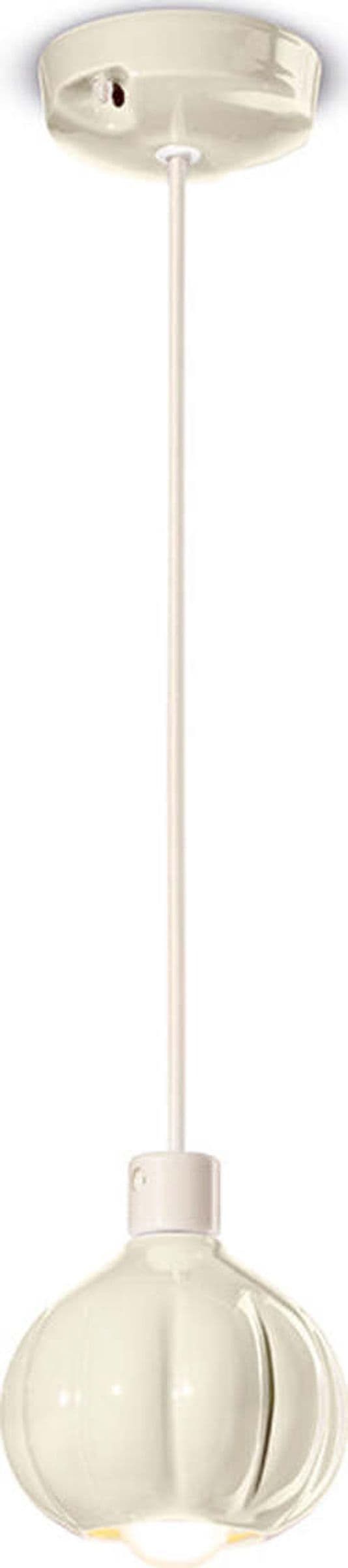 Lampadario-Vintage-Decò-Afoxe'-Alluminio-Ceramica-Crema-1-Luce-E14