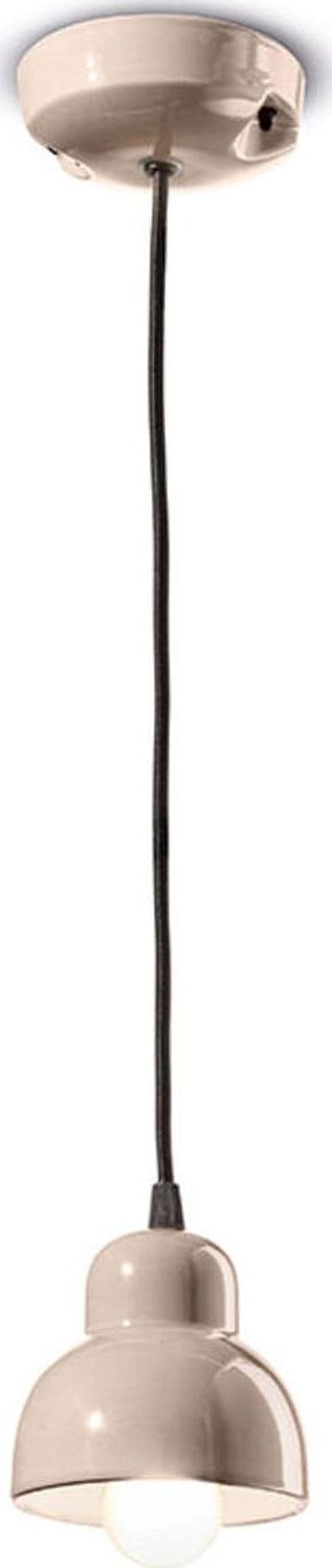 Lampadario-Vintage-Decò-Berimbau-Ceramica-Grigio-Sabbia-1-Luce-E14