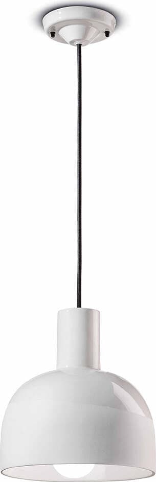 Lampadario-Vintage-Decò-Caxixi-Ceramica-Bianco-Grezzo-1-Luce-E27