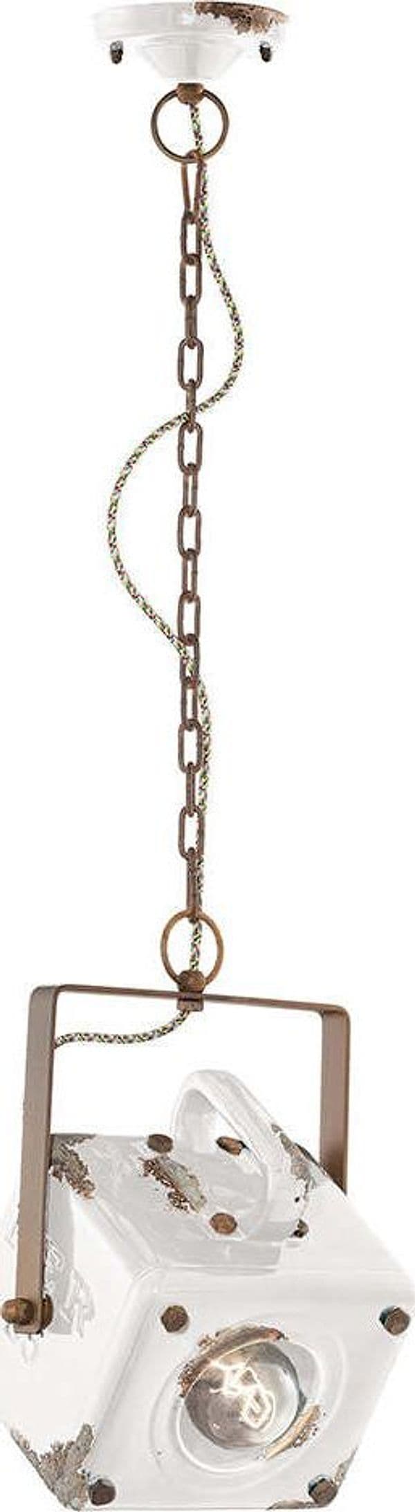 Lampadario-Vintage-Industrial-Ferro-E-Ceramica-Bianco-1-Luce-E27