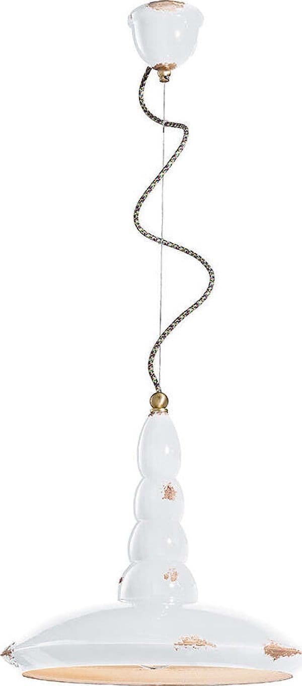 Lampadario-Vintage-Vague-Vintage-Ferro-E-Ceramica-Bianco-1-Luce-E27-40Cm