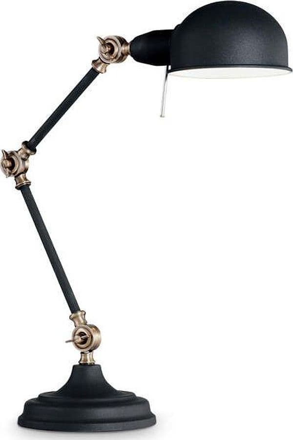 Lampade-Da-Scrivania---Ufficio-Industrial-Minimal-Truman-Metallo-Nero-1-Luce-E27
