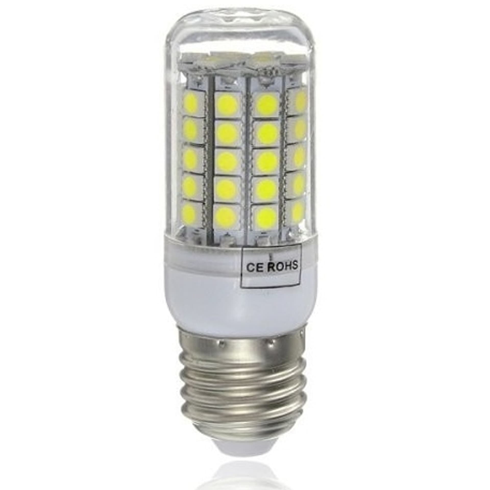 LAMPADINA A 33 LED 5050SMD CON ATTACCO E27 DA 8W FARETTO LUCE BIANCO FREDDO Illuminazione/Lampadine/Lampadine a LED Trade Shop italia - Napoli, Commerciovirtuoso.it