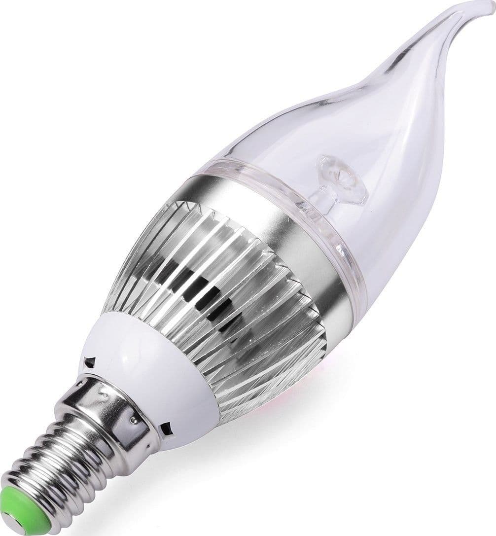 10 x 3W E14 LED lampada lampadina a candela luce calda bianco caldo Illuminazione/Lampadine/Lampadine a LED Trade Shop italia - Napoli, Commerciovirtuoso.it
