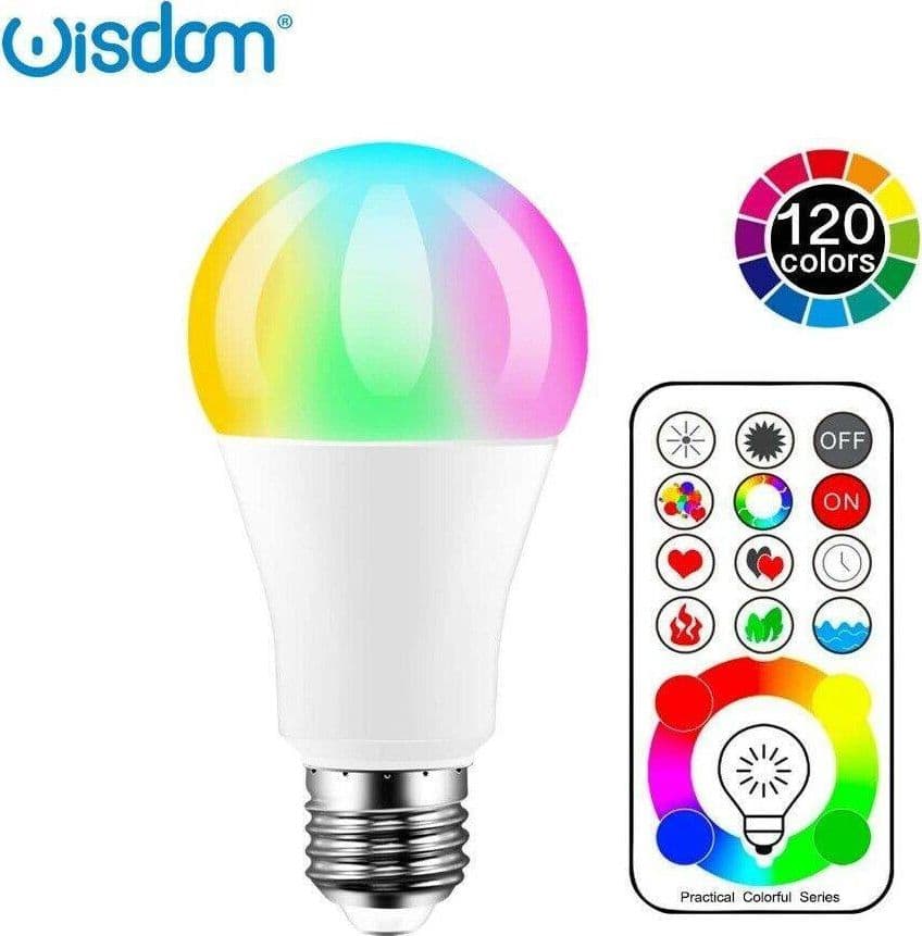Lampadina A Led Da 10 Watt Lampada E27 Rgb Rgbw Con Telecomando Dimmerabile A+ Illuminazione/Lampadine/Lampadine a LED Trade Shop italia - Napoli, Commerciovirtuoso.it
