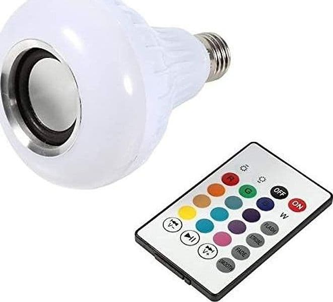 Lampadina-Cassa-Bluetooth-Colorata-Led-E27-Rgb-Bulbo-Musica-Lampada-Telecomando