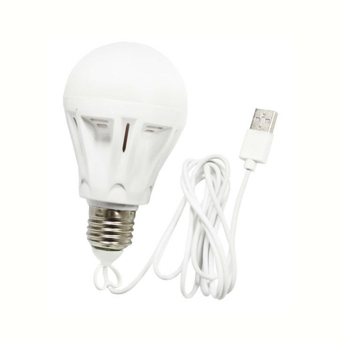 LAMPADINA LAMPADA LED USB 3W 5W 7W 5V LUCE BIANCA PORTATILE CAMPEGGIO EMERGENZA Illuminazione/Lampadine/Lampadine a LED Trade Shop italia - Napoli, Commerciovirtuoso.it