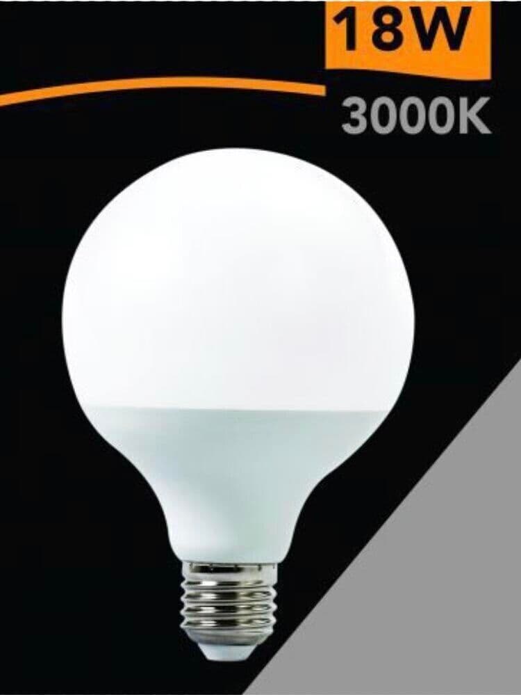 Lampadina-Led-18-W-Lampada-Globo-Sfera-Luce-Calda-3000k-E27-G95-Universo