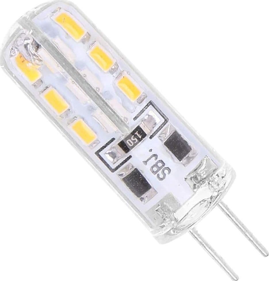 LAMPADINA LED 3W 24 SMD G4 3014 ATTACCO A SPILLO LUCE BIANCA CALDA FREDDA 12V Illuminazione/Lampadine/Lampadine a LED Trade Shop italia - Napoli, Commerciovirtuoso.it