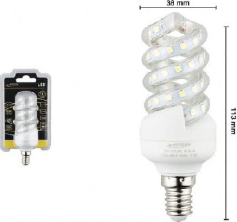 Lampadina Led A Spirale E14 9 W Luce Bianca Fredda Calda Naturale 56d S-05t Casa, arredamento e bricolage > Illuminazione da interno > Lampade Led Trade Shop italia - Napoli, Commerciovirtuoso.it