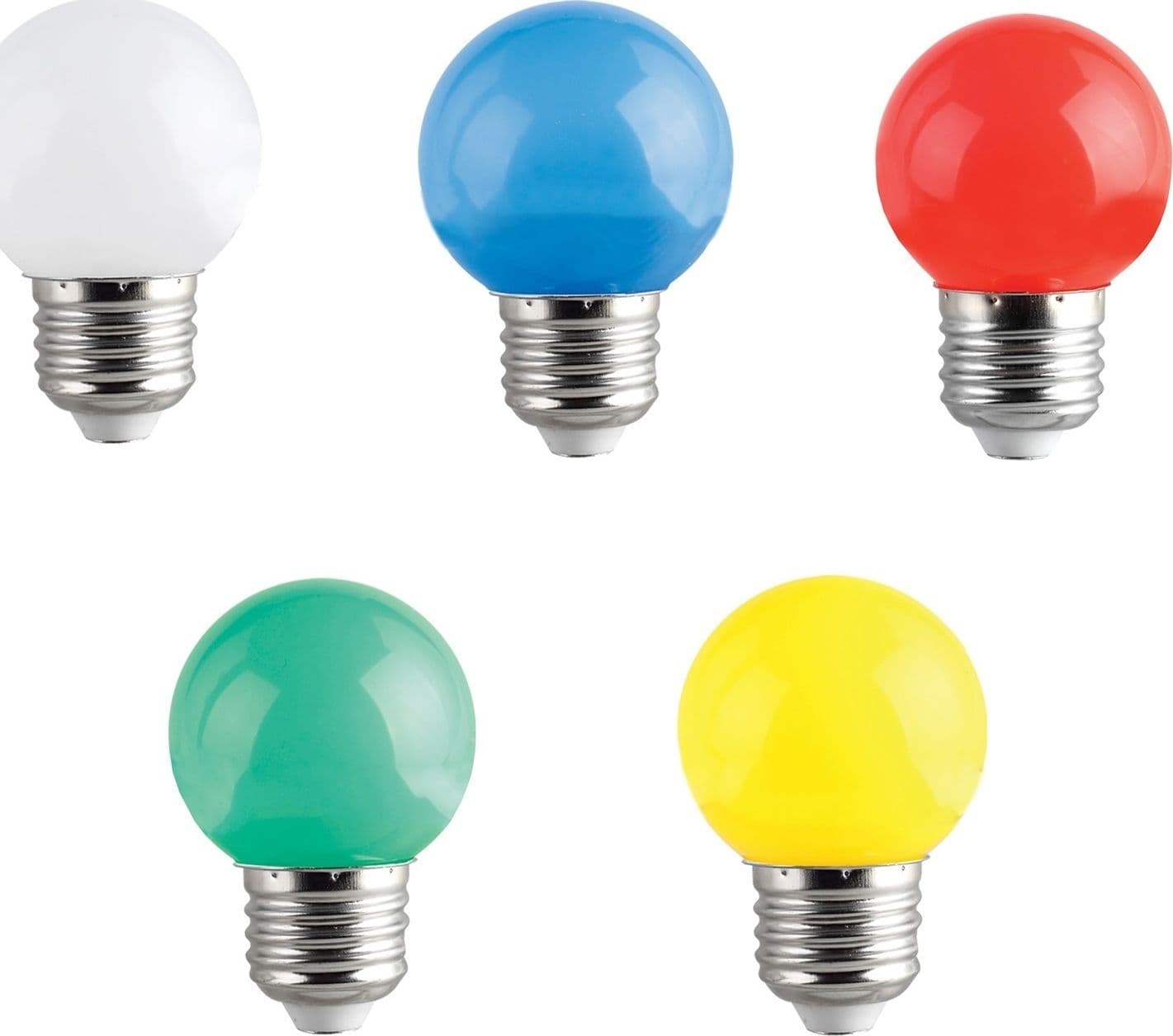 LAMPADINA LED E27 MINI GLOBO 220V COLORE VERDE BLU VIOLA BIANCO CALDO FREDDO 2W Illuminazione/Lampadine/Lampadine a LED Trade Shop italia - Napoli, Commerciovirtuoso.it