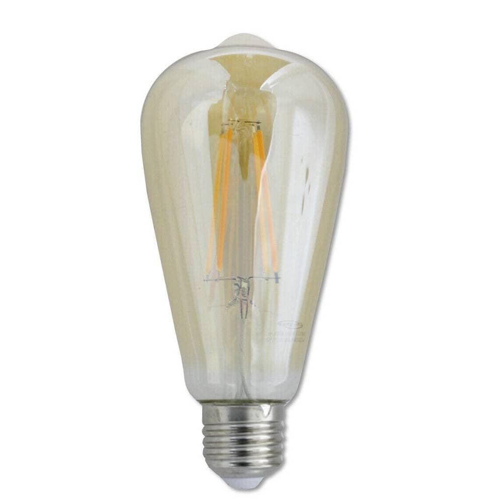 Lampadina Led Filamento 8w St64 E27 Luce Calda 2600k 880lmn Vetro Ambrato T64-oc Casa, arredamento e bricolage > Illuminazione da interno > Lampade Led Trade Shop italia - Napoli, Commerciovirtuoso.it