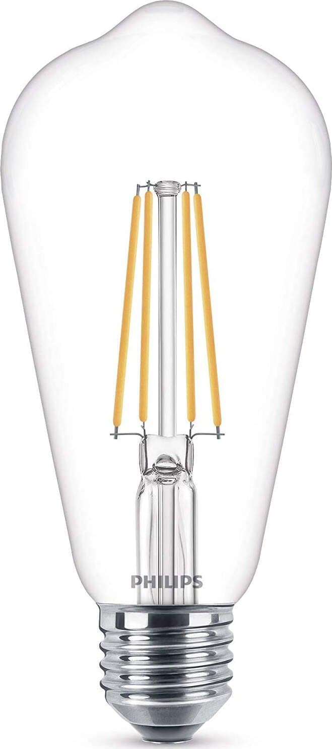 Lampadina LED Vintage Philips Lighting, Attacco E27, da 7W Equivalenti a 60 W, 2700K lumen Classe di efficienza energetica A++ Illuminazione/Lampadine/Lampadine a LED Scontolo.net - Potenza, Commerciovirtuoso.it