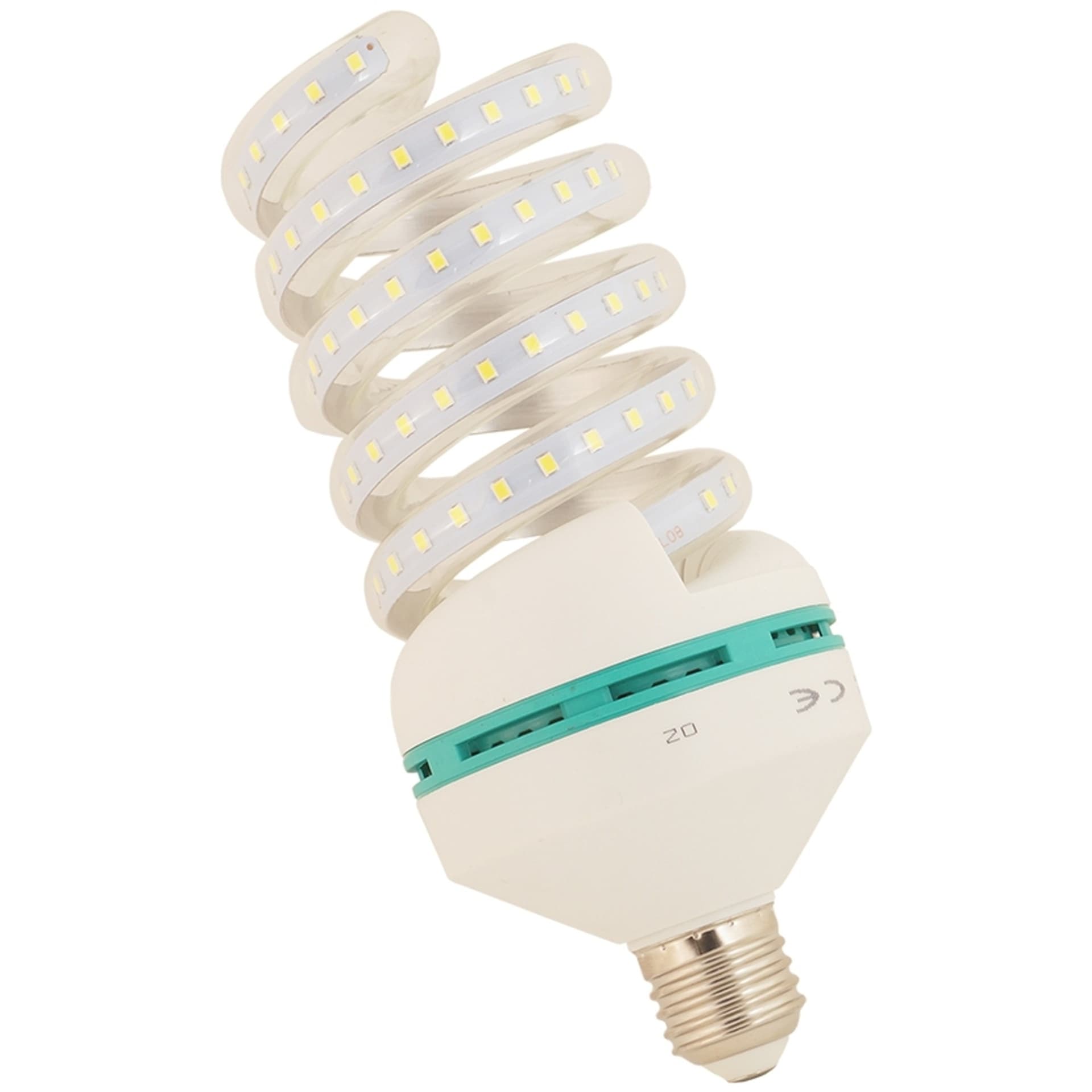 Lampadina Luce Led Spirale E27 Basso Consumo Luce Bianco Bianca Freddo 6500k W Illuminazione/Lampadine/Lampadine a LED Trade Shop italia - Napoli, Commerciovirtuoso.it