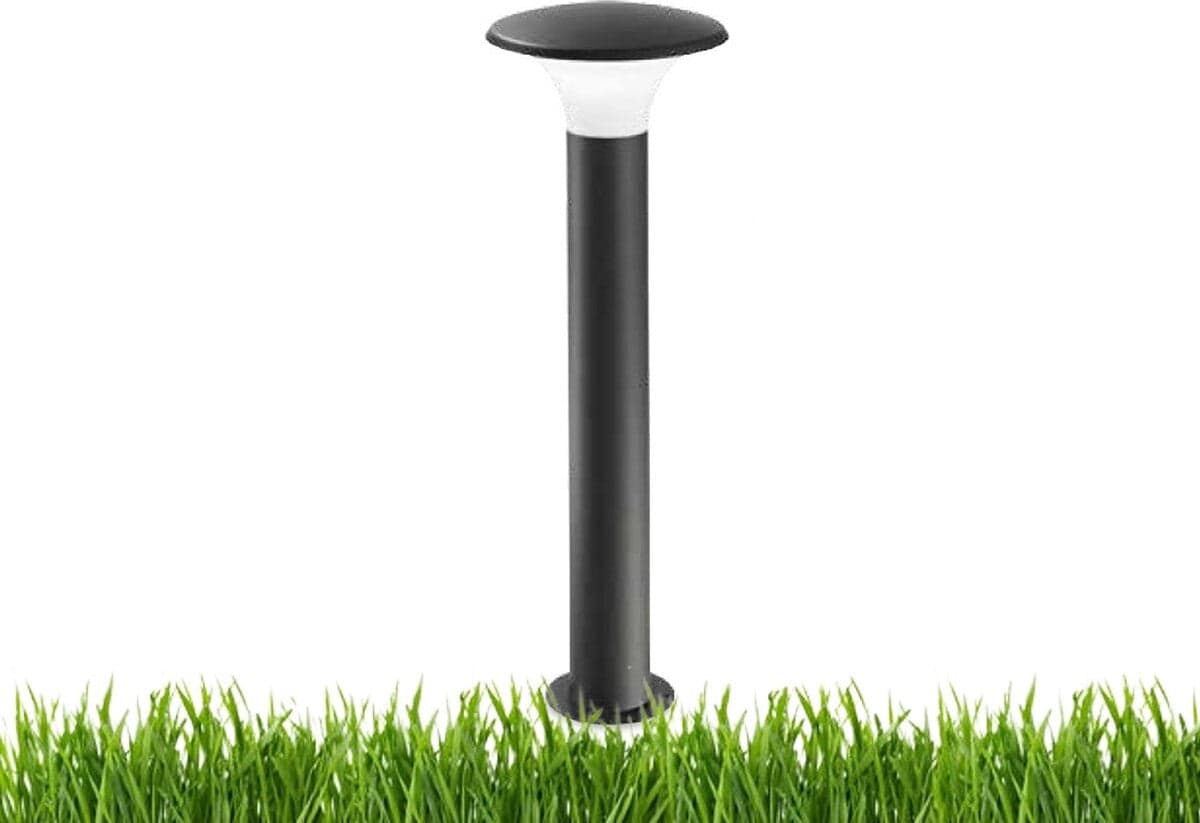 Lampioncino-alluminio-Gea-Led-LEO-GES512-LED-lampada-terra-grigio-antracite-moderno-esterno-75CM-IP44-E27