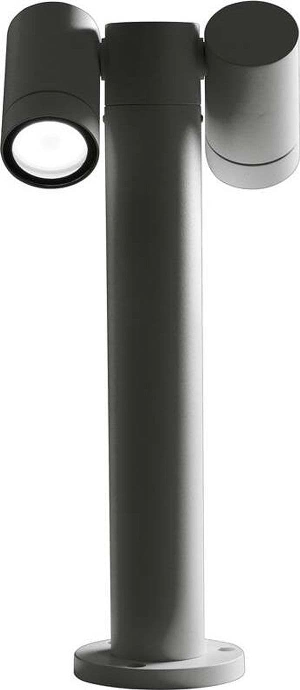Lampioncino-esterno-Gea-Led-GES1122-45H-GU10-LED-antracite-lampada-terra-spot-orientabile-moderna-alluminio