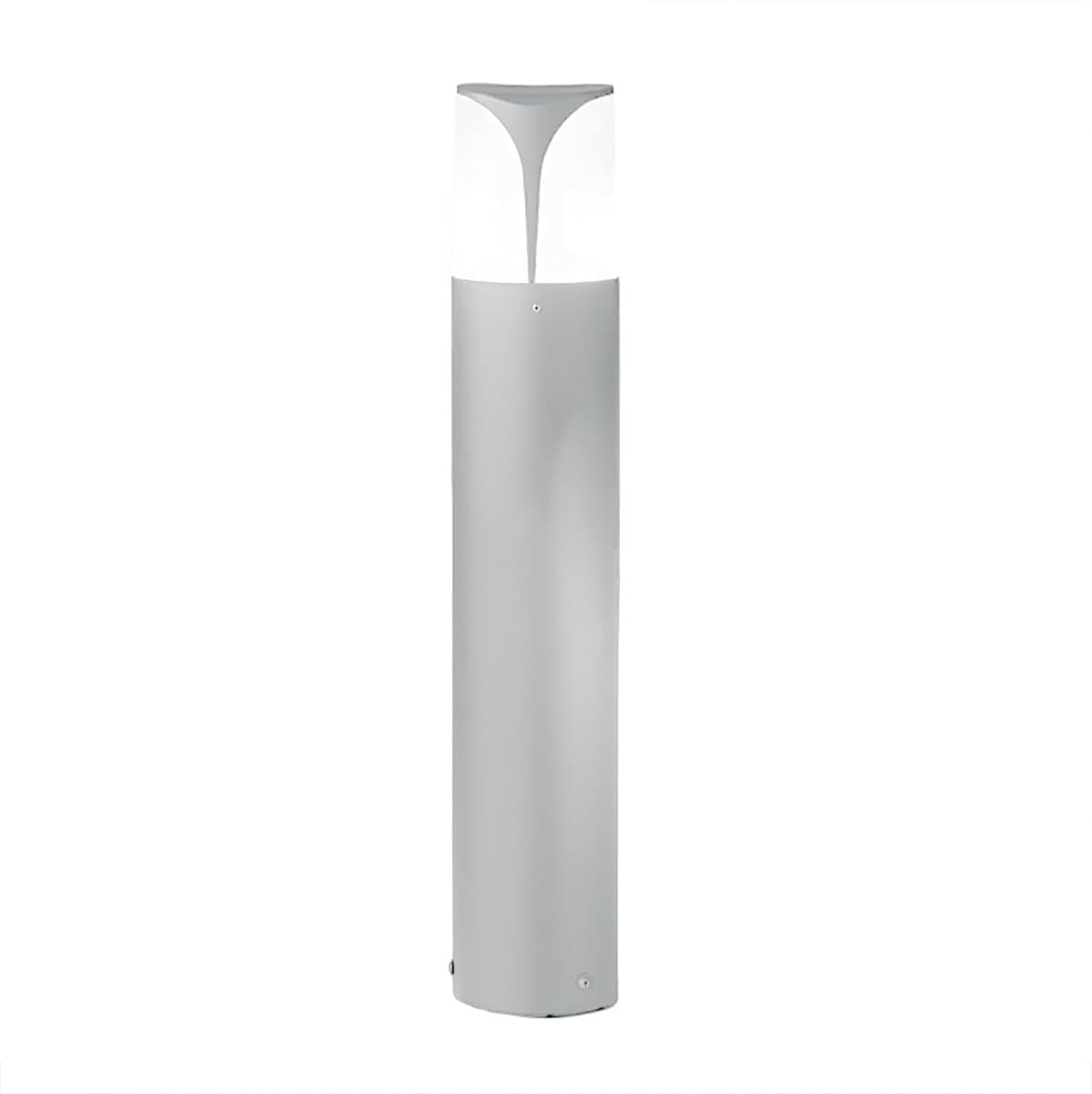 Lampioncino-Gea-Led-STELE-GES721-E27-LED-IP44-H50-alluminio-grigio-lampada-terra-moderna-esterno